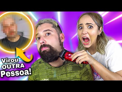 TRANSFORMEI MEU MARIDO NA QUARENTENA 🤭 *virou outra pessoa*