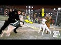 BEYAZ PİTBULL JACK  K9 SİVAS KANGALIYLA ARENADA KAPIŞIYOR! - GTA 5