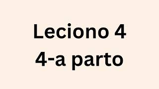 Leitura do Capítulo 4 – 4ª parte – 4/4
