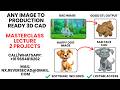 HINDI | 423. Image To 3D CAD Model Masterclass Lecture | Full Course WhatsApp/Call +91 9654816262