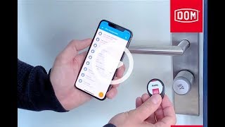 Programming DOM Tapkey transponder from your iPhone