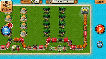 Rail Maze 2 Nice Gameplay - Train Puzzle Game - Android Gameplay #1920