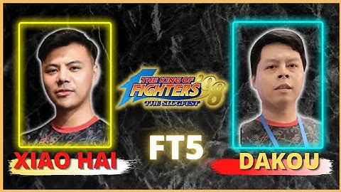 Xiao hai vs Dakou | KOF 98 Top match FT5 @kofnroll