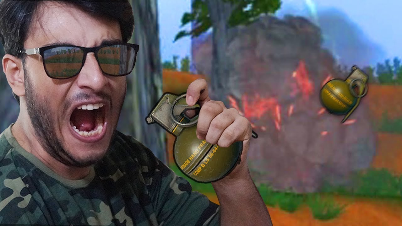 PUBG GRENADE KILL CHICKEN DINNER | PUBG MOBILE HIGHLIGHTS