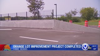 Orange Lot improvement project completed