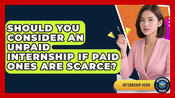 Should You Consider An Unpaid Internship If Paid Ones Are Scarce? - Internship Hero