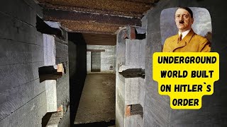 Deep scary underground world at German WW2 fortress. Scary tunnels and bunkers found.