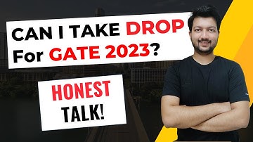 GATE 2023: Can I take DROP for GATE 2023?