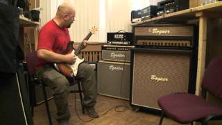 Vovan Vopilov Stiff 90-Ad Bogner 4X12 Fender Guitar