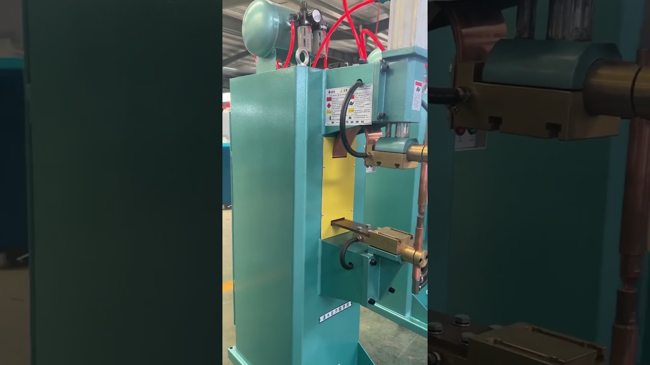 The pneumatic spot welding machine just finished production is suitable for welding steel and iron.