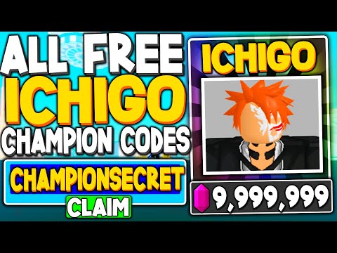 All Free Secret Ichigo Codes In Anime Fighting Simulator Roblox Codes Youtube - roblox champion simulator codes list pro game guides