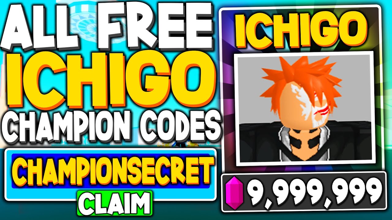 All Free Secret Ichigo Codes In Anime Fighting Simulator Roblox Codes Youtube