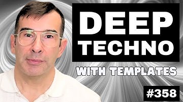 How to make Deep Techno + Logic Pro X Templates | Live Electronic Music Tutorial #358