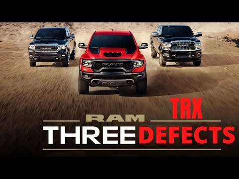 Issues affecting all Ram TRX's from the factory?