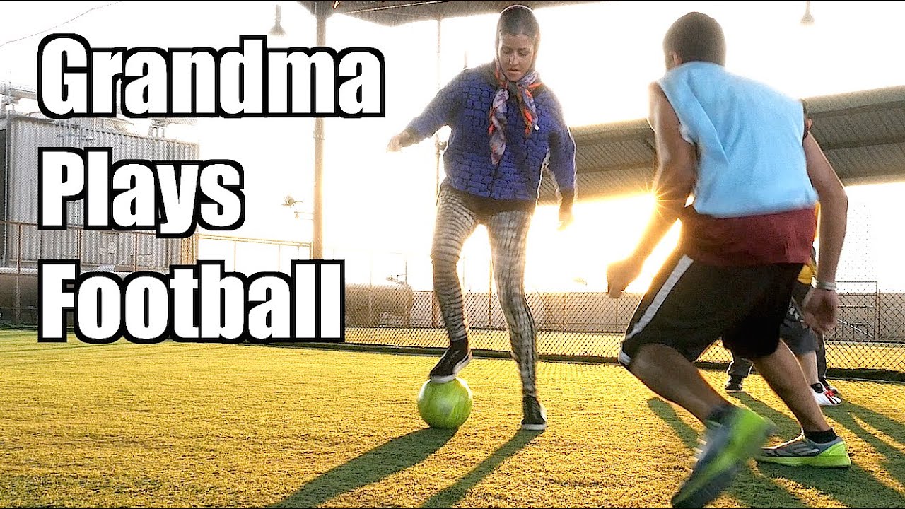 Grandma Does Soccer Tricks Maxmantv Youtube 