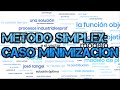 MÉTODO SIMPLEX CASO MINIMIZACIÓN