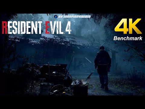 Resident Evil 4 Remake: Benchmark 4k 60fps | RTX 4080, i5 13600k, DDR5 32GB | Gameplay PC