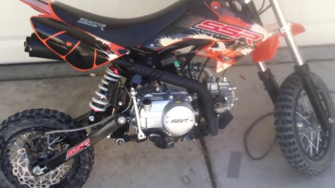 Ssr 110 Pit Bike Review Youtube