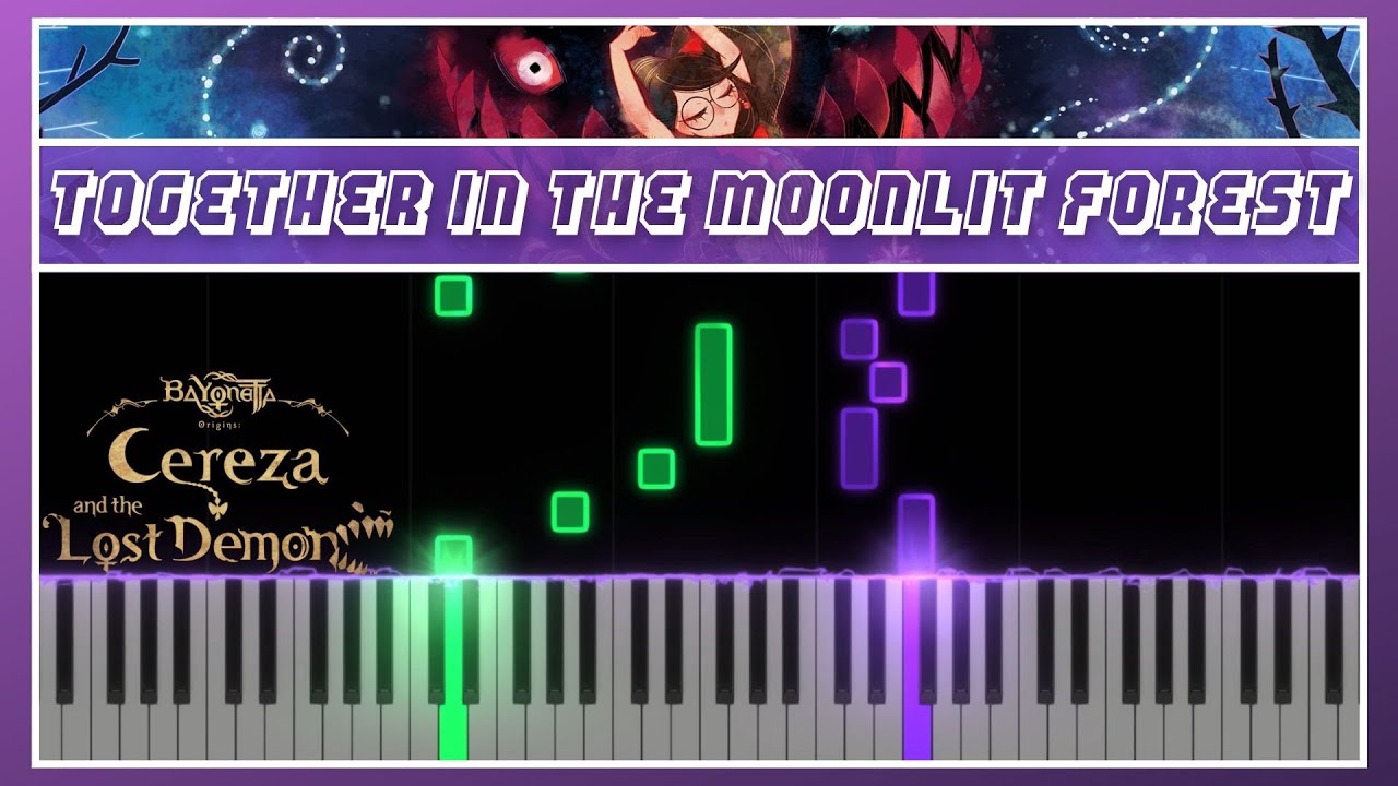 Together in the Moonlit Forest - Bayonetta Origins | HARD Piano Arrangement