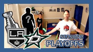 KNEE HOCKEY PLAYOFFS - KINGS / STARS - WESTERN CONFERENCE QUARTERFINALS - SEASON 2 - QUINNBOYSTV