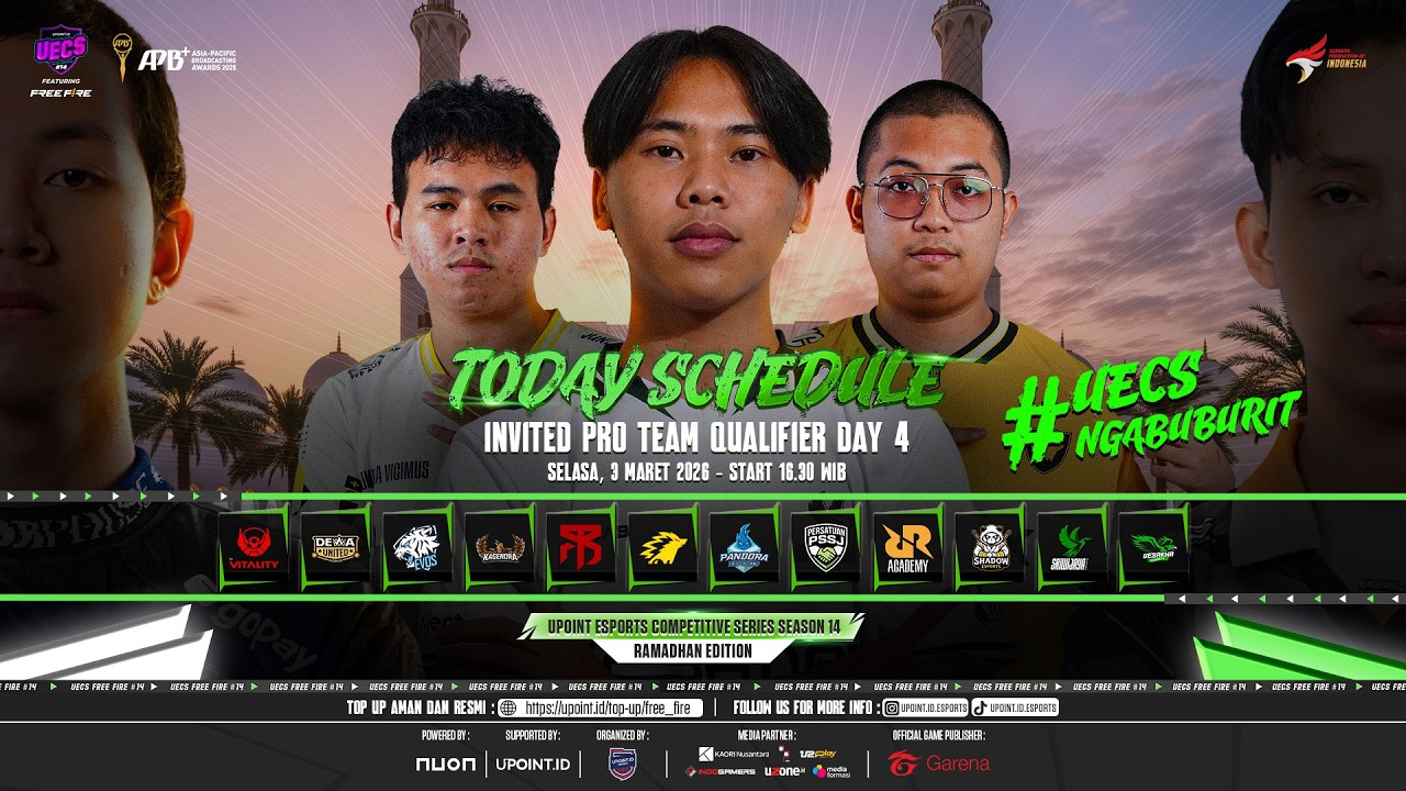 🔴 [LIVE] PRO TEAM QUALIFIER DAY 4 - UECS SEASON #14