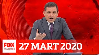 Hayatını kaybedenlerin sayısı 75... 27 Mart 2020 Fatih Portakal ile FOX Ana Haber