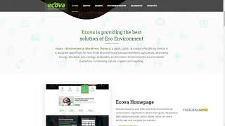 Ecova - Eco Environmental WordPress Theme