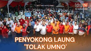 Laungan ‘Tolak Umno’ bergema dalam Ceramah PH di Seremban