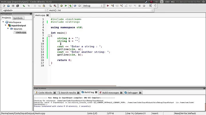 Stream I/O and String Compare