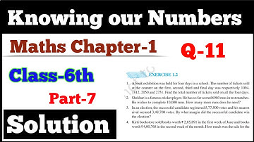 Class 6 Maths Chapter 1 NCERT Solution | Knowing our Numbers | Ex 1.2 | Part 7 | By Solution For You