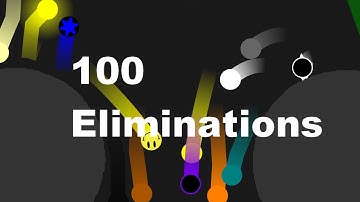 100 Eliminations Marble Race Part 3 | Algodoo Marble Race