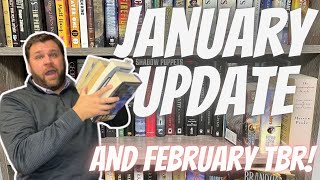 Monthly Update for January & February TBR!