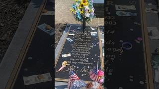 The Gravesite of Country Music LEGENDS Johnny Cash & June Carter Cash! #legend #johnnycash #country