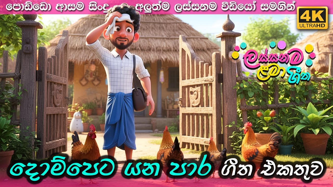 දොම්පෙට යන පාර | ළමා ගීත එකතුව | Dompeta yana para Sinhala Kids Song Collection | Lama Gee Ekathuwa