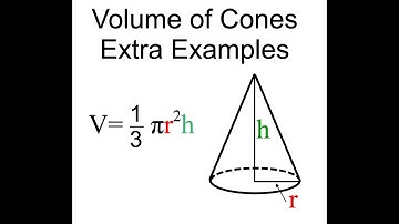 Math 8 Unit 7 Lesson 2: Volume of Cone [Extra Examples]