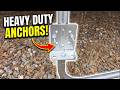 3,200+ LBS Pull Force: Cartboatoy Dual-Spiral Heavy Duty Shed Anchors