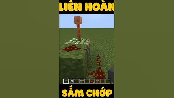 cách làm liên hoàn sấm chớp trong Minecraft