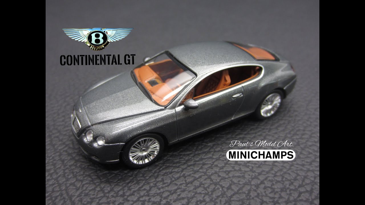 Bentley Continental T 1996 blue (Minichamps) 1:43