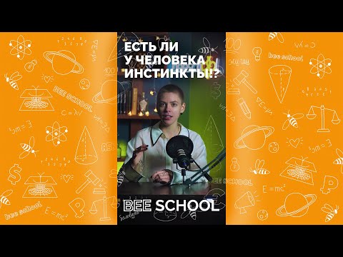 Есть ли у человека инстинкты? #инстинкты #здоровье #человек #егэ #bee #биология #beeschool