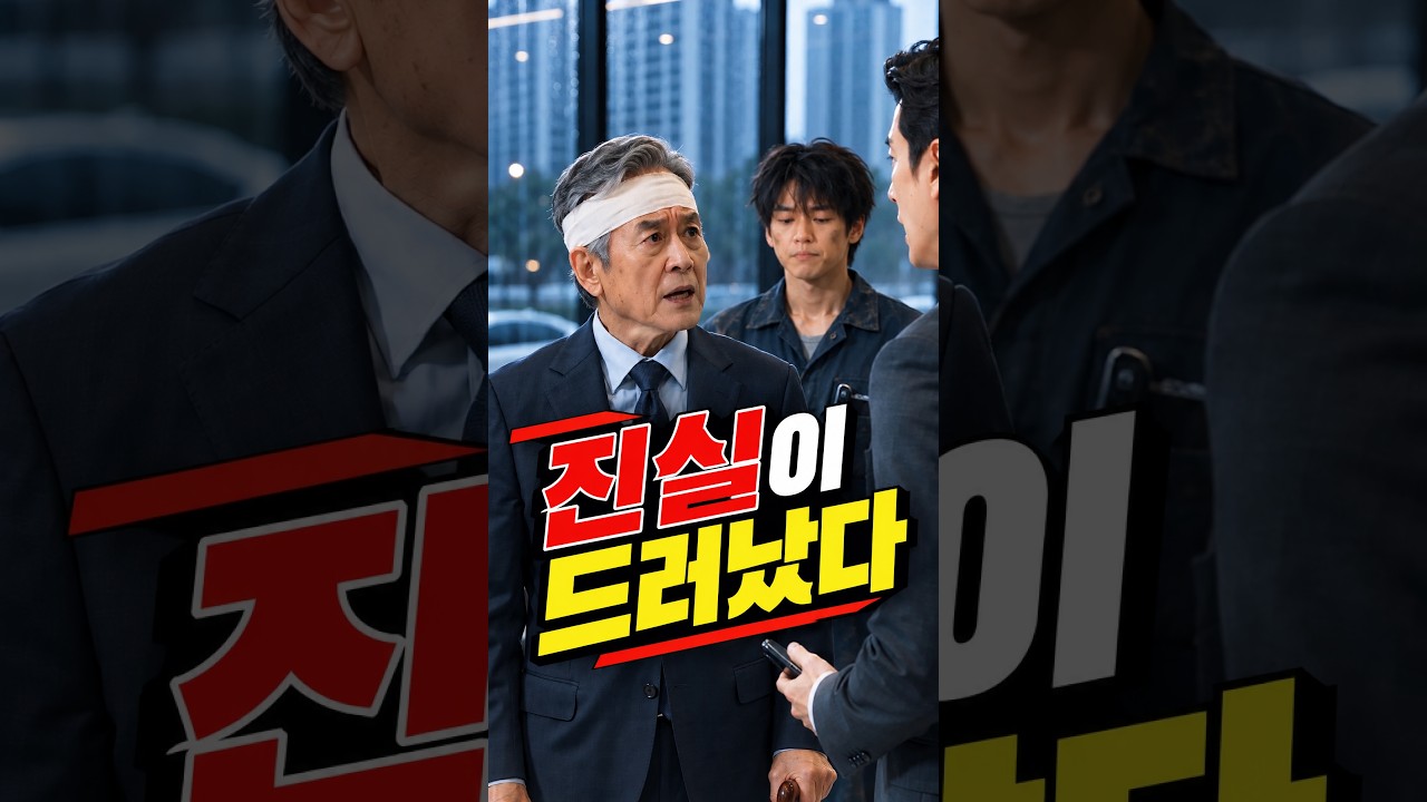 정비공을 도둑으로 몰아간 재벌가 예비 사위의 최후 #반전 #숏드라마 #시니어드라마