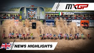 News Highlights in ITALIANO | 2025 MXGP of Great Britain