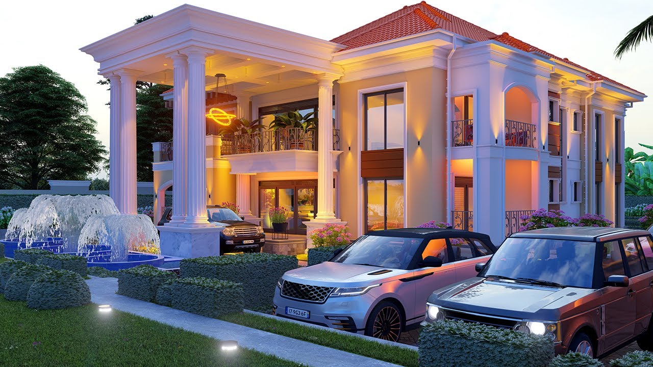 Project 006: 6-Bedroom Architectural  Stunning  House !  [25.6mx19.2m][Amazing landscape] .