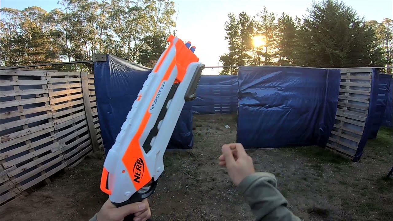 NERF vs AIRSOFT TEAM DEATH MATCH Yio Games YouTube