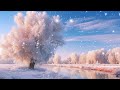 Winter Storm Ambience with Icy Howling Wind Sounds for Sleeping, Relaxation and Studying Background