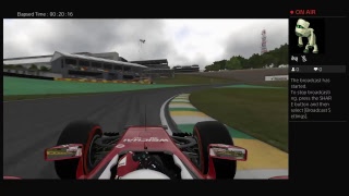 F1 2016 Brazilian Grand Prix (Master difficulty) PS4