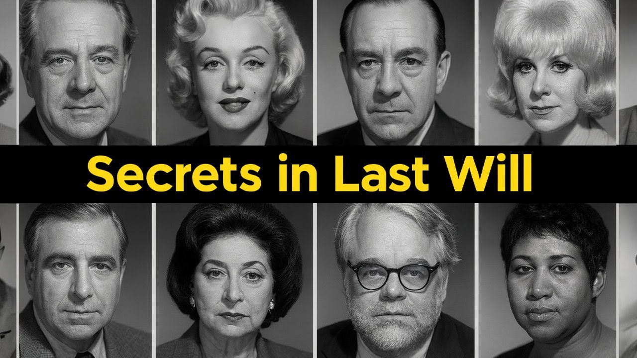 WEIRDEST Details Found In Hollywood Stars' Wills After Death