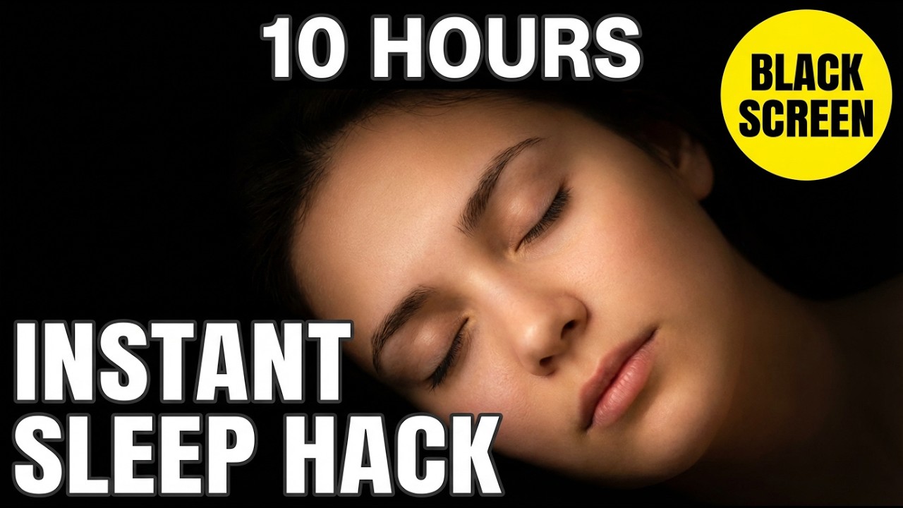 Fall Asleep Fast – 10 Hours Heavy Rain Sounds for Sleeping Black Screen Insomnia Relief #rainsounds
