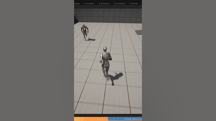 Enemy AI | Patrolling & Attacking | Unreal Engine 5 (UE5) #gamedev #tutorial #combat