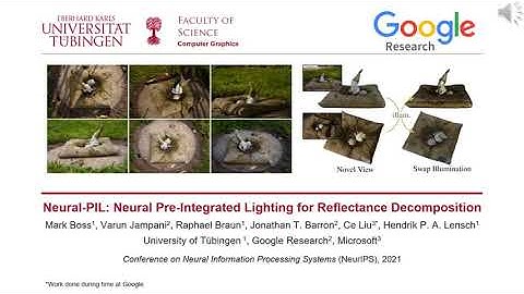 [NeurIPS 2021] Neural-PIL: Neural Pre-Integrated Lighting for Reflectance Decomposition
