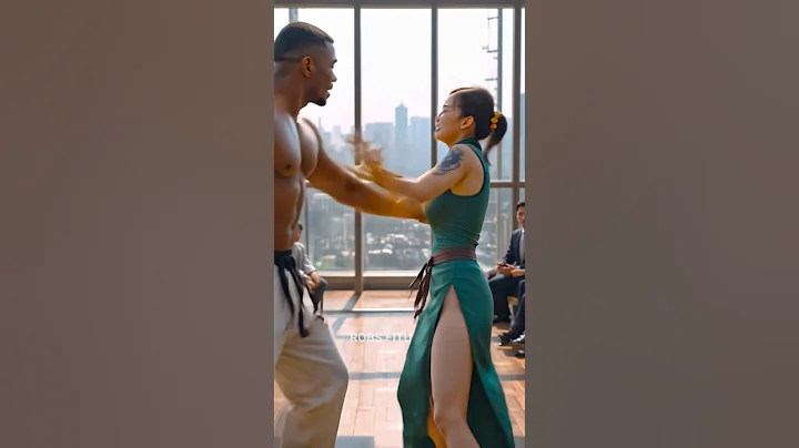 This Kung Fu Girl Takes Her Revenge From A karate Man #kungfu #boxing #fight #ai #mma